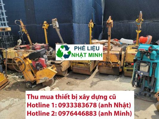 Tận dụng những thiết bị xây dựng cũ để làm lại