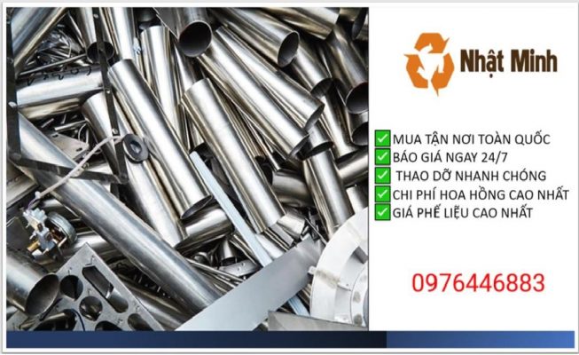 Nhật Minh mua tất cả các loại phế liệu Inox