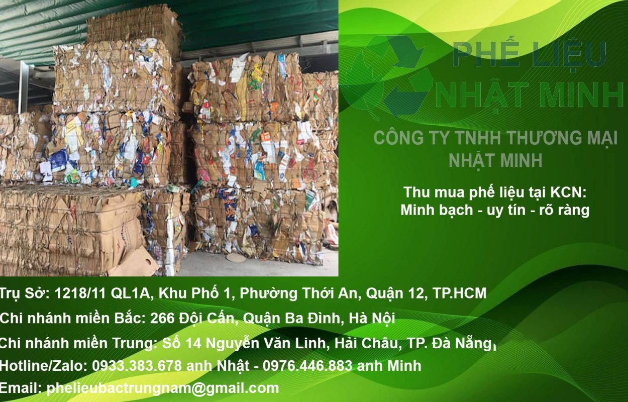 thu mua phe lieu tron goi gia cao nhat minh