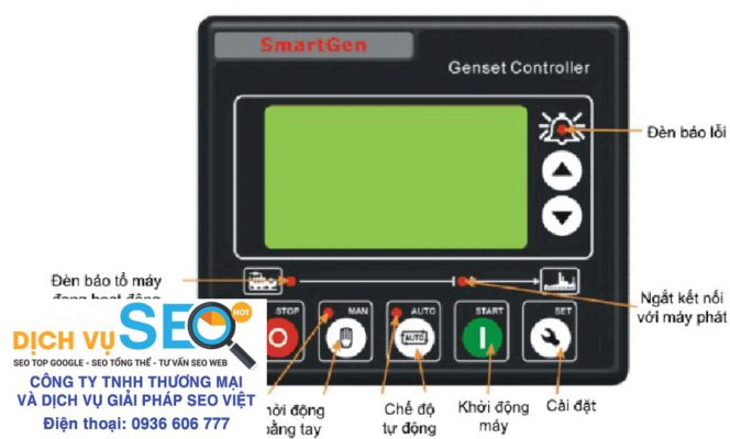 Máy phát điện Võ Gia: Bộ điều khiển máy phát điện