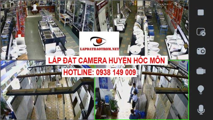 Camera Tấn Phát: Lắp đặt camera huyện Hóc Môn