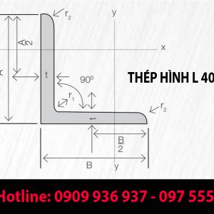 Bảng Báo Giá Thép Hình L 40x40x3