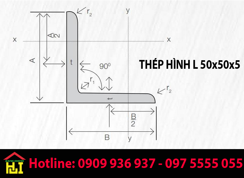 Bảng Báo Giá Thép Hình L 50x50x5