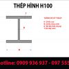 Bảng Báo Giá Thép Hình H100